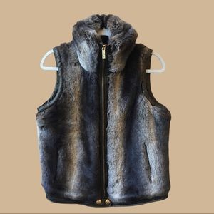 NWT Big Chill Faux Fur Soft Vest Winter Ski Snow